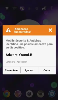 Mobile Security and Antivirus android App screenshot 1